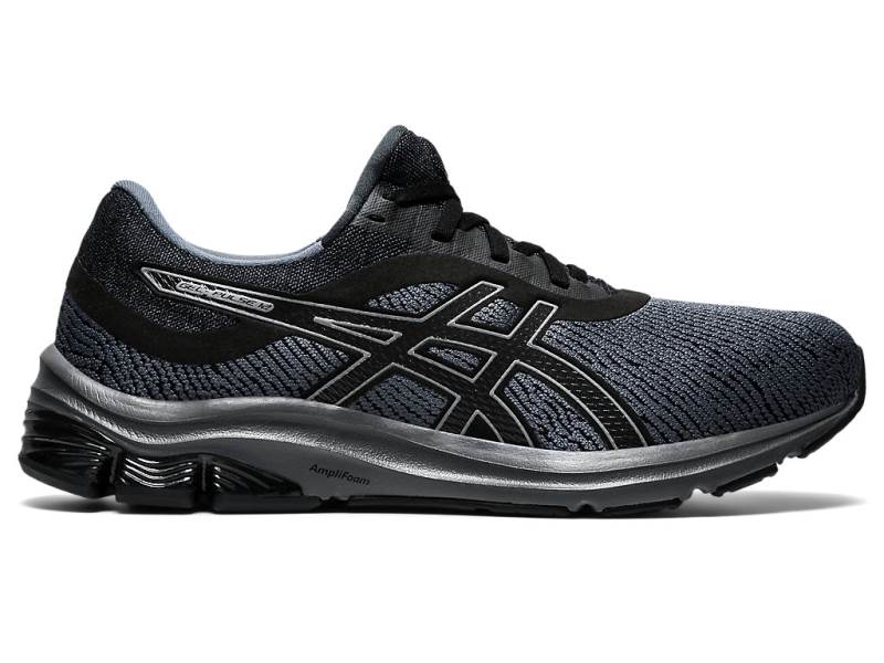 Pánské Běžecké Boty Asics GEL-PULSE 12 MONO-SOCK Černé 37540LMQS